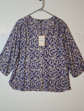 NYDJ Pintuck Blouse NWT Size 1X